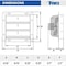 Simple Deluxe iPower 12 Inch Shutter Exhaust Fan Aluminum, fan speed controller 2-pack, 2PK HIFANXEXHAUST12CTBX2 - alternate 5